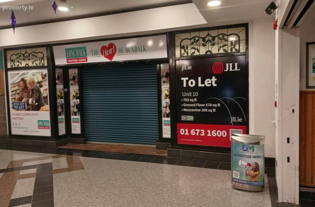 Unit 10, Long Walk Shopping Centre, Long Walk, Dundalk, Co. Louth, Dundalk, Co. Louth - Click to view photos