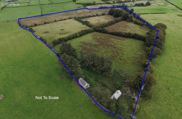 Derelict Residence &amp; Granary On C. 28.02 Acres, Kilcar, Curraghboy, Co. Roscommon, Curraghboy, Co. Roscommon - Click to view photos