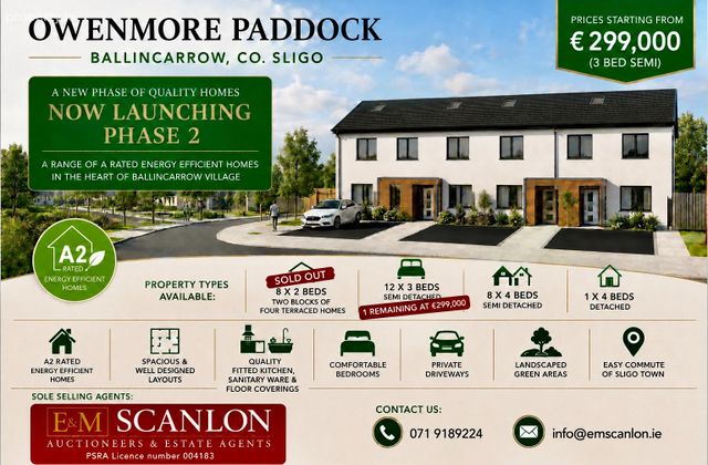 Owenmore Paddock, Ballinacarrow, Co. Sligo - Click to view photos