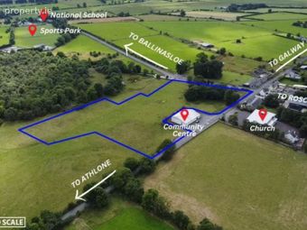 C. 5.66 Acres With Full Planning For 8 No. Houses, Four Roads, Co. Roscommon, Four Roads, Co. Roscommon - Image 4
