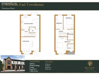 3 Bed End Townhouse, Maryborough, Douglas, Co. Cork - Image 2