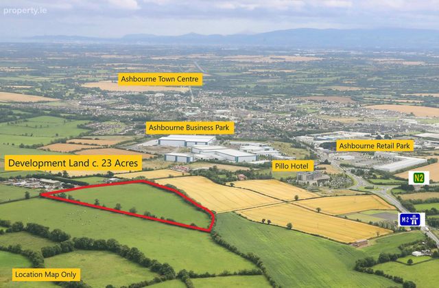 Development Land C. 23 Acres, Ashbourne, Co. Meath - Click to view photos
