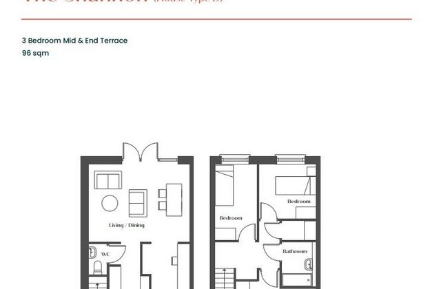 The Shannon (house Type D), Cornamaddy, Athlone, Co. Westmeath, Athlone, Co. Westmeath - Click to view photos