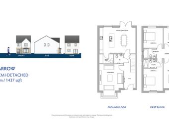 4 Bed Semi Detached, 4 Bed Semi Detached, Riverbrook, Abbeylands, Ferrybank, Waterford, Ferrybank, Co. Waterford