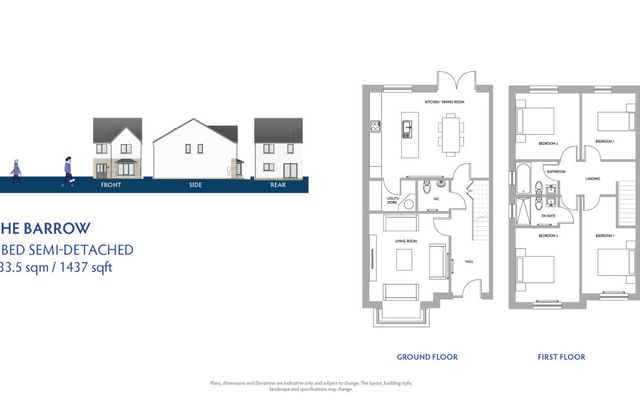 4 Bed Semi Detached, 4 Bed Semi Detached, Riverbrook, Abbeylands, Ferrybank, Waterford, Ferrybank, Co. Waterford - Click to view photos