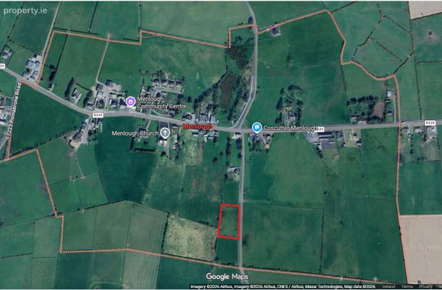 1.28 Acre Site For Sale At Menlough, Menlough, Co. Galway - Click to view photos