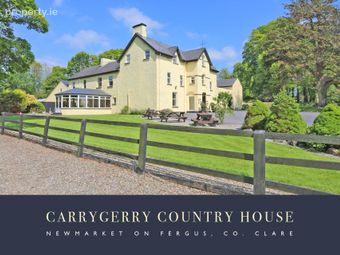 Carrygerry House, Newmarket On Fergus, Ennis, Co. Clare, Shannon, Co. Clare