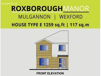 House Type E - Semi-detached, Mulgannon, Co. Wexford