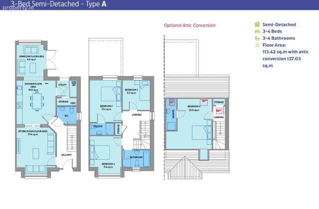 3 Bed Semi Detached, Abbeyside, Dungarvan, Co. Waterford - Click to view photos