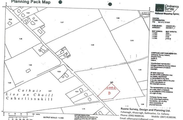 Site D Caherlissakill, Monivea, Co. Galway - Click to view photos