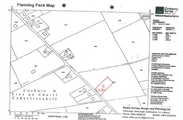 Site C Caherlissakill, Monivea, Co. Galway - Click to view photos
