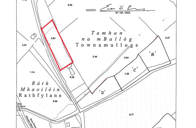 Townamullogue (c. 1.5 Acre Site), Clonroche, Enniscorthy, Co. Wexford, Clonroche, Co. Wexford - Click to view photos