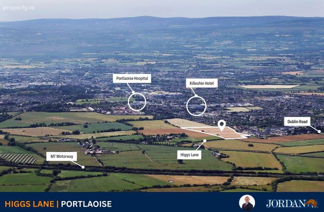 C. 13 Acres, Higgs Lane, Portlaoise, Co. Laois - Click to view photos