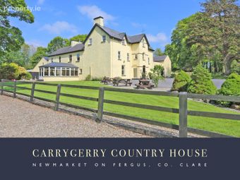 Carrygerry House, Newmarket On Fergus, Ennis, Co. Clare, Shannon, Co. Clare