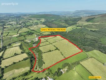 Land C. 49 Acres - 19.82 Ha., Mullycagh Upper, Donard, Co. Wicklow