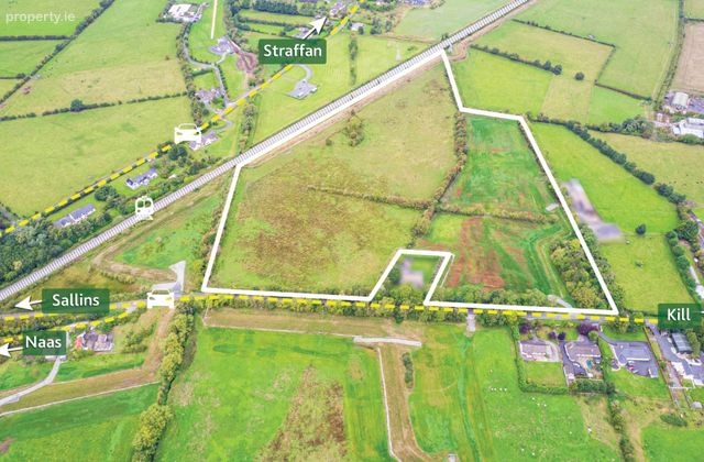Derelict Residence On Approx. 26 Acres Killeenmore, Sallins, Co. Kildare, Sallins, Co. Kildare - Click to view photos