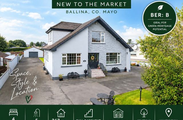 Drumhill House, Gurteens, Ballina, Co. Mayo - Click to view photos