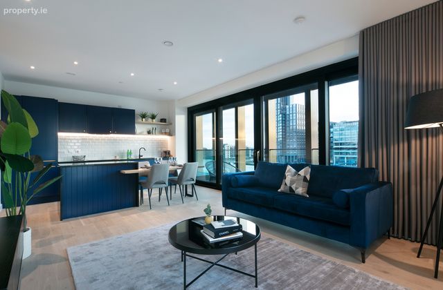 3 Bedroom Apartment, Dublin Landings, North Wall Quay, Dublin 1 - Click to view photos