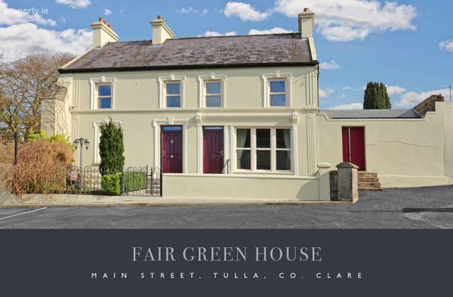 Fairview House, Main Street, Tulla, Co. Clare - Click to view photos