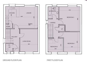 Type F Semi-detached Two-storey 3-bed C. 111 Sq.m, Bridgetown, Co. Wexford - Image 2