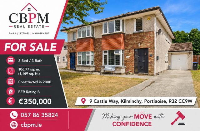 9 Castle Way, Kilminchy, Kilminchy, Co. Laois - Click to view photos