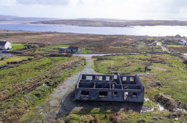 Unfinished House At Aughrismore, Claddaghduff, Co. Galway - Click to view photos