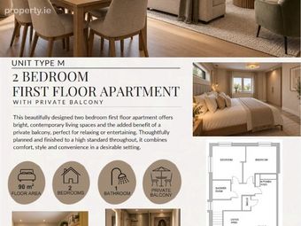 2 Bed Apartment, Ferrybank, Co. Wexford - Image 2