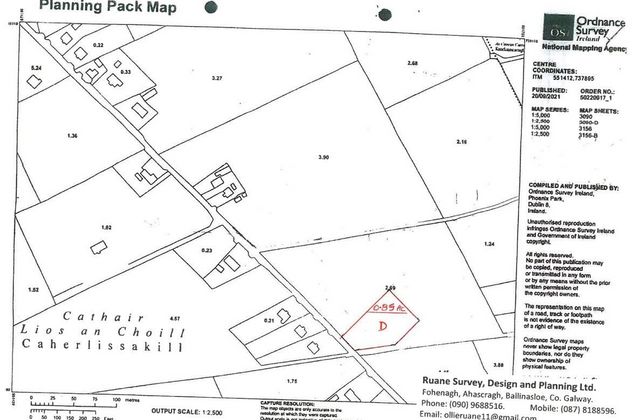 Site D, Caherlissakill, Monivea, Co. Galway - Click to view photos