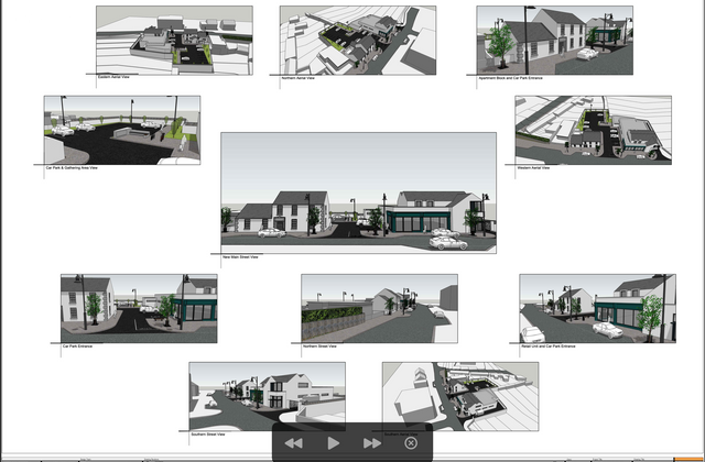 Site With Full Planning Permission At Druids Well Pub, Newtownmountkennedy, Co. Wicklow - Click to view photos