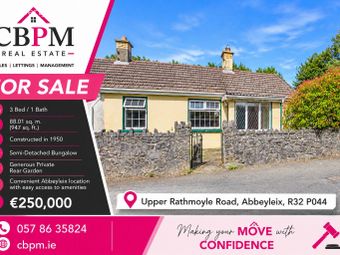 Upper Rathmoyle,Abbeyleix,Portlaoise,Co. Laois, Abbeyleix, Co. Laois