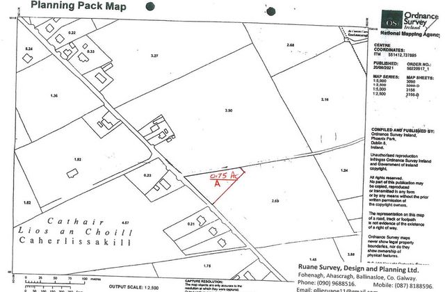 Site A Caherlissakill, Monivea, Co. Galway - Click to view photos