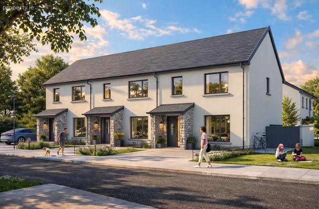 The Whitebeam - 3 Bedroom End Of Terrace House, Mountrath, Co. Laois - Click to view photos