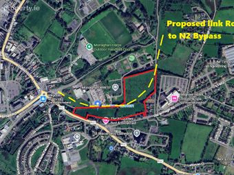 C.10.6acres Zoned Industry/enterprise/employment Lands Tirkeenan / Latlorcan, Monaghan, Co. Monaghan