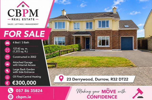 23 Derrywood, Durrow, Durrow, Co. Laois - Click to view photos