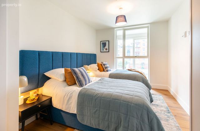 1 Bed - Twin Bedroom, Grand Canal Place, Dublin 8 - Click to view photos